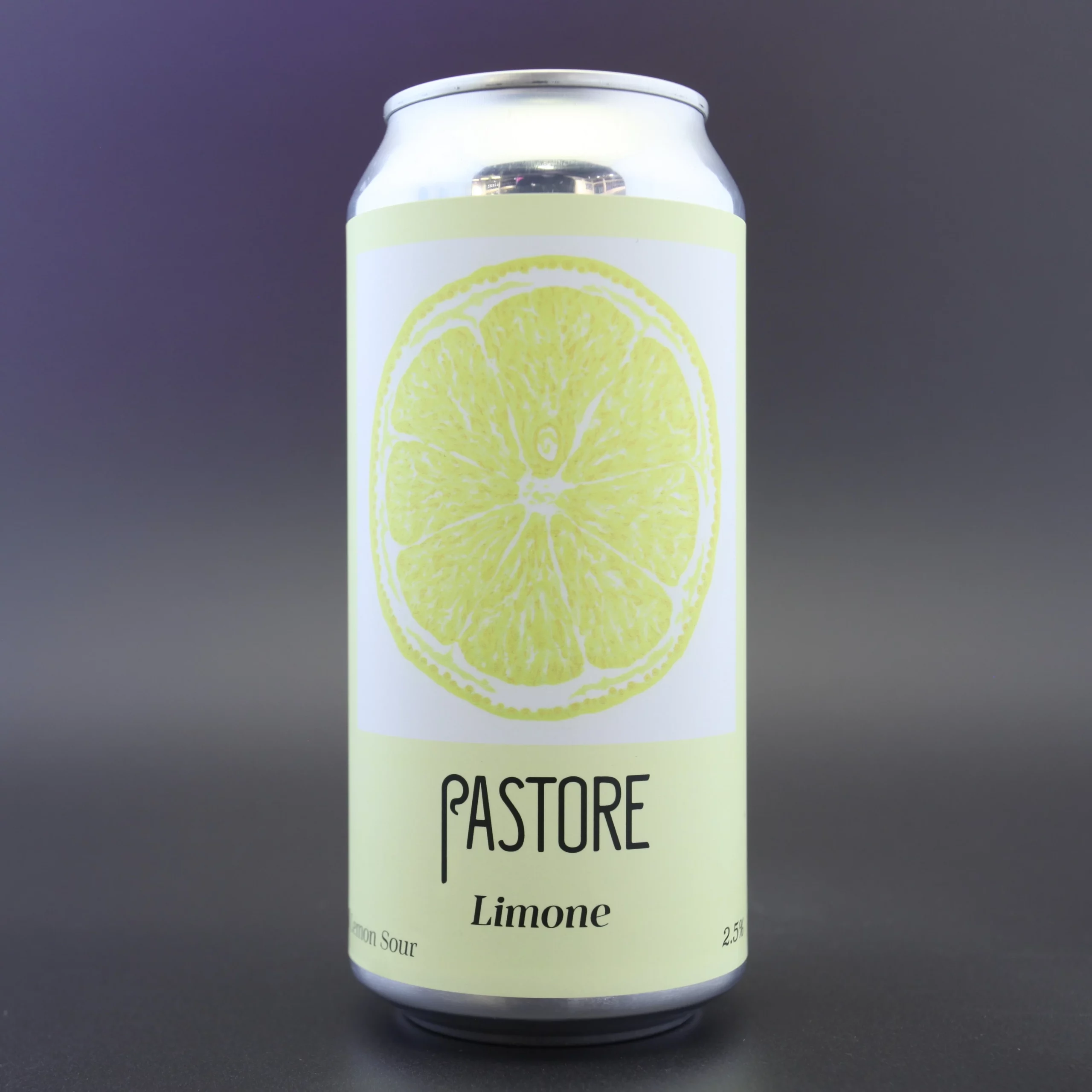 Pastore Limone session sour beer from Ghost Whale. 