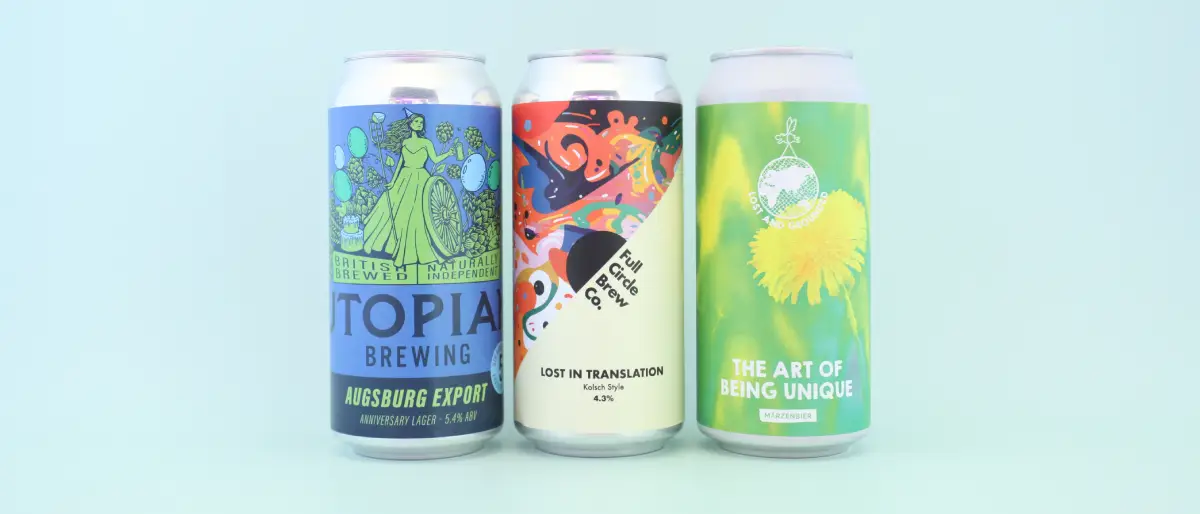 Utopian, Full Circle and Lost & Grounded beer.